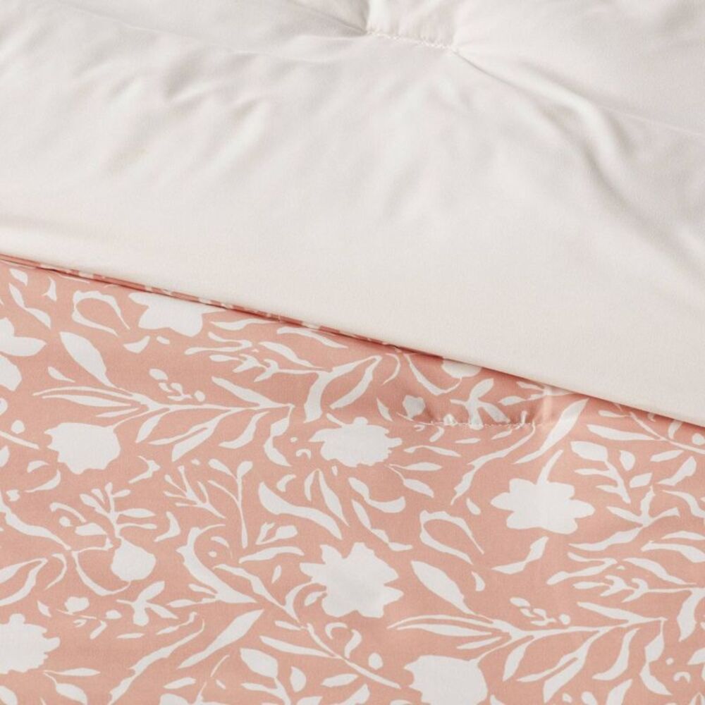 Threshold - 12pc Full Floral Boho Comforter & Sheets Set Terra Pink - Picture 3 of 7